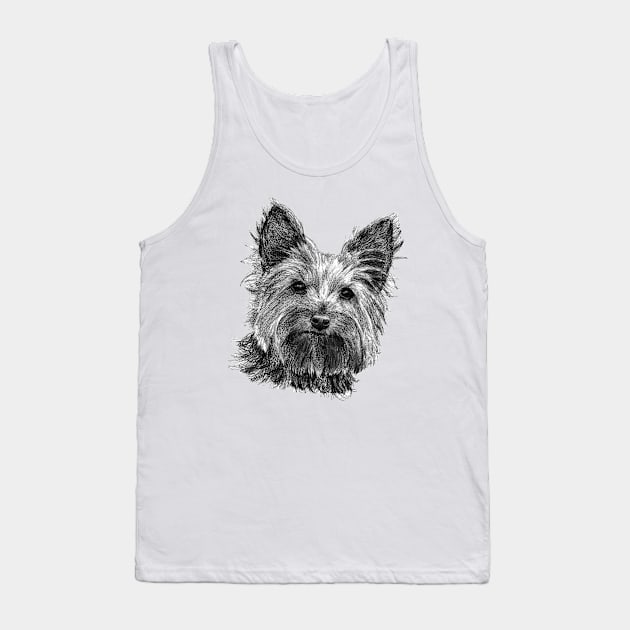 Yorkshire Terrier dog Tank Top by dizzycat-biz